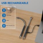 USB Rechargeable Flameless Arc Lighter Flexible and Windproof for Candles, Hiking, Camping, Kitchen, Fireplaces - Image 3