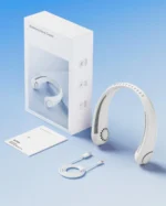 Portable Neck Fan -3 Speed Rechargeable Bladeless Neck Cooler - Image 5